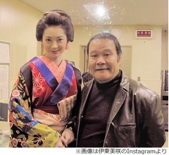 伊東美咲が西田敏行さん追悼「芸能界の父の存在でした」