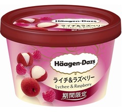 ハーゲンダッツ、心華やぐ「ライチ＆ラズベリー」