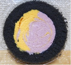 【食レポ】ローソン「かぼちゃ＆紫芋のロール」