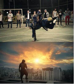 ブラジルに乗り込んだサムライ、&ldquo;世界王者&rdquo;が華麗な足技を披露。