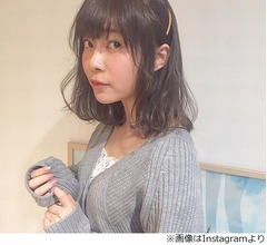 指原莉乃がヘアカラー変更、萌え袖にも絶賛