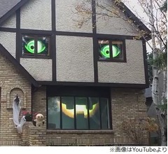 目がキョロキョロ、&ldquo;生きている家&rdquo;が話題に