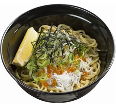 スシローが和風ペペロン「しらすまぜそば」