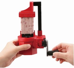 「あずきバー」専用かき氷器の開発裏話