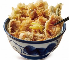 てんや肉天丼シリーズに「鴨天」初登場