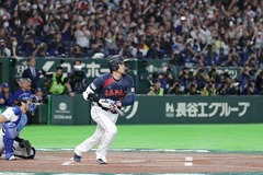 大谷の二塁打　野球