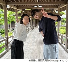 上白石萌音、久々の新田真剣佑に「もうあの人、お父さんじゃん。追いつかなかった気持ちが」