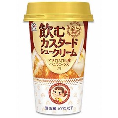 コンビニで飲むシュークリーム、不二家が新感覚チルドカップ飲料。