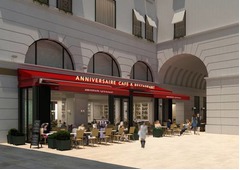 アニヴェルセルカフェ全面改装、メニューや内装をすべて一新へ。