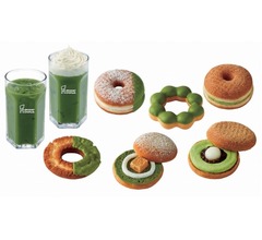 ミスドが祇園辻利と抹茶スイーツ8種共同開発