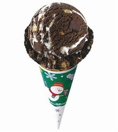 サーティワンの贅沢Xmasアイス、カカオ香るゴージャスフレーバー。