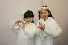 &ldquo;天使&rdquo;姿の可愛い星蘭＆花音、お台場合衆国で2ndシングル曲披露。