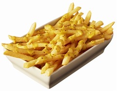 マックポテトにはちみつマスタードソース、絶妙なハーモニー奏でる。