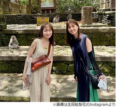 秋元真夏、親友・生田絵梨花とのバリ旅行で「サルにサングラス盗られた」