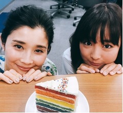 大友花恋＆石田ひかりの&ldquo;母娘&rdquo;ショット