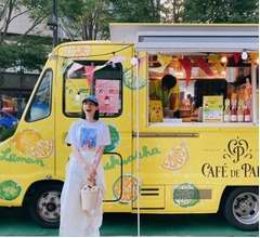 のん、イラスト描き下ろした&ldquo;キッチンカー&rdquo;に反響