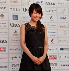 【写真】有村架純（ショートショート フィルムフェスティバル＆アジア2014）。