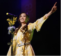 倉木麻衣、あべのハルカスで「名探偵コナン」テーマソングなど歌う