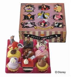 ディズニーヴィランズのケーキ、コージーコーナーがプチケーキ9種類。