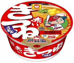 「赤いきつね」にカープ応援版、&ldquo;赤&rdquo;コラボ＆カープ坊やイラストも。