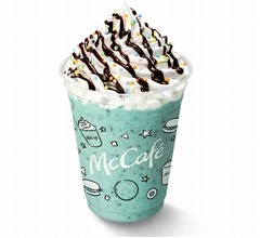 マック新作フラッペは&ldquo;チョコミント&rdquo;、初夏らしい爽やかな味わい