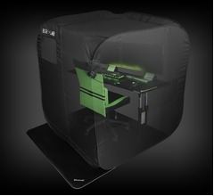 机をネカフェ化「ぼっちてんと」さらに遮光性UP