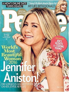 &ldquo;世界で最も美しい女性&rdquo;ジェニファー・アニストンが12年ぶり返り咲き。