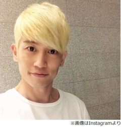 野久保直樹が鮮やかな金髪に、「似合う」「韓流スターみたい（笑）」。