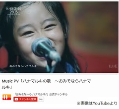 「おみそな〜らハナマルキ」の音を商標登録