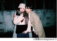 珠理奈に麻里子「1番の味方」、未成年飲酒疑惑報道の渦中に2ショット。