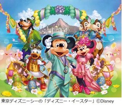 ディズニーシー初のイースター、今年はホテルなど含めTDR全体で展開。