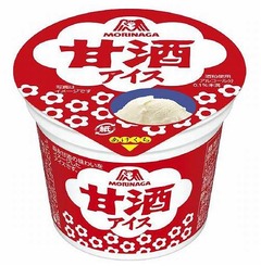 40周年「森永甘酒」がアイスに、甘酒の風味ながらキリッとすっきり後味。