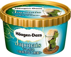ハーゲンダッツ初の抹茶ソルベ、セブンと共同開発「抹茶きなこ黒蜜」。