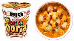 ミラノ風ドリアがCUPNOODLEに、若者に人気の濃厚なコクと味わい再現。