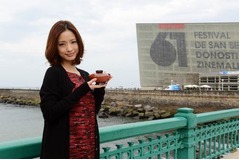 上戸彩が&ldquo;美食映画祭&rdquo;を満喫、「武士の献立」出品でスペインへ。
