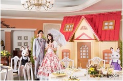 「シルバニア」世界観で結婚式、日本初のウエディングプランが登場。