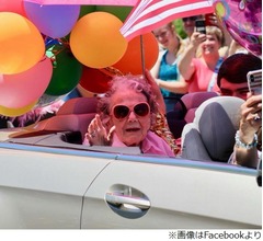 107歳の願い「パレード出てみたい」住民が一体に