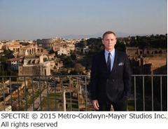「007 スペクター」物語の片鱗、ローマでのメイキング映像も公開。