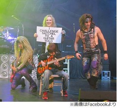 乱入ギター少年にLIVE会場熱狂、メタルバンドのステージでテク披露。