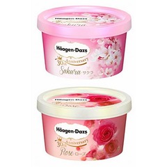 春のハーゲンはサクラ＆ローズ、創業30周年アニバーサリーミニカップ。