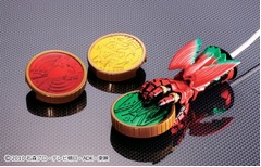 「オーメダル」の数量限定USBメモリ、アンク型USBケーブルもセットに。