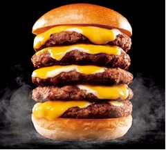 ロッテリア&ldquo;絶品タワー&rdquo;復活、10月20日の1日のみ数量限定販売へ。