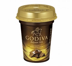 コンビニ限定の「GODIVA」ミルクチョコ飲料