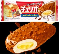 「森永ホットケーキ」をチョコバーアイスに