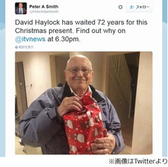 70年後に届いたXmasプレゼント、&ldquo;サンタにお願い&rdquo;古い手紙の主判明。