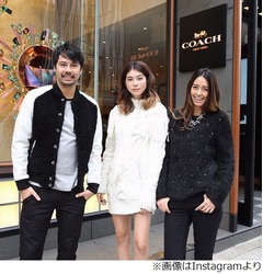 森泉＆森星＆森勉の3ショット、仲良し兄妹に「素敵」「美しすぎる」。