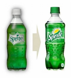 「スプライト」のデザイン変更、グリーンの印象をさらに強化へ。