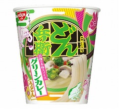 日清のどん兵衛に「グリーンカレーうどん」