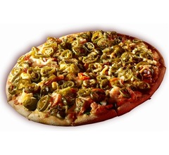 &ldquo;緑&rdquo;のドミノ史上最強激辛ピザ