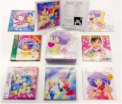 クリィミーマミ7枚組サントラ、アナログLP盤のアートワークを再現。